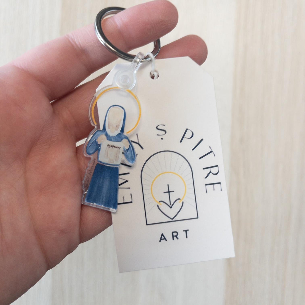 St. Veronica Keychain