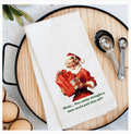 Man...Pull This Off Christmas Kitchen Towel