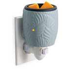 Pluggable Fragrance Warmer w/Flip Dish, Ocean Palm