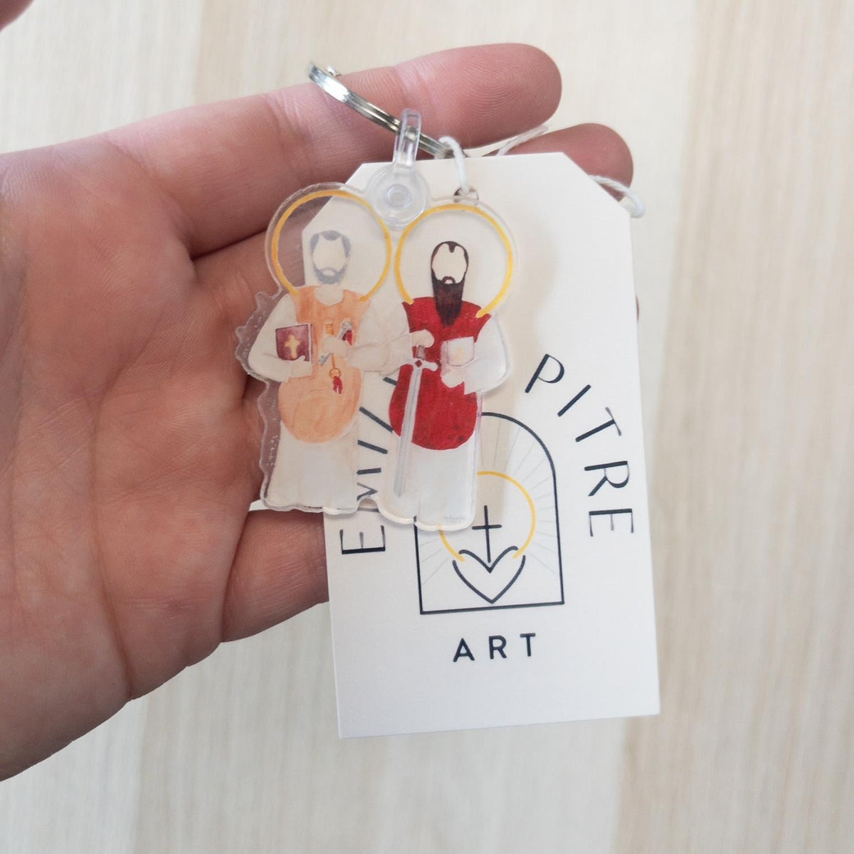 Sts. Peter & Paul Keychain