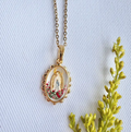 Dainty Our Lady of Lourdes Necklace