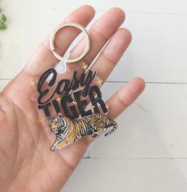 Easy Tiger Keychain
