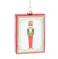 Nutcracker Glass Ornament