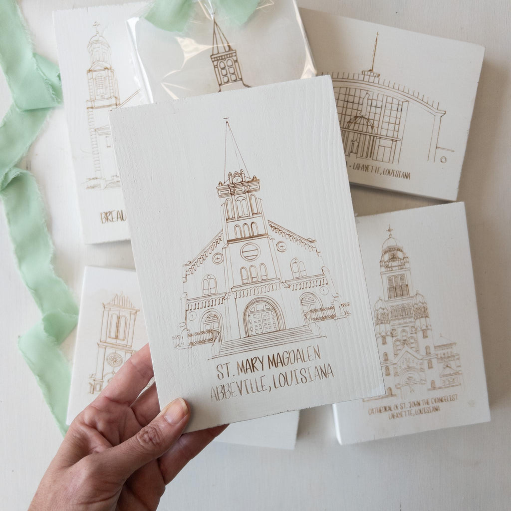 Little Churches, Small Sanctuary {unframed}
