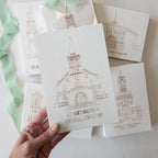 Little Churches, Small Sanctuary {unframed}