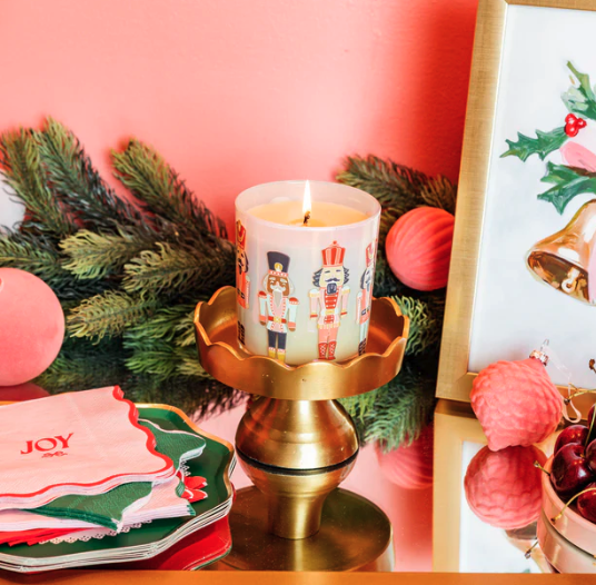 Sweet Grace Holiday Nutcracker Candle