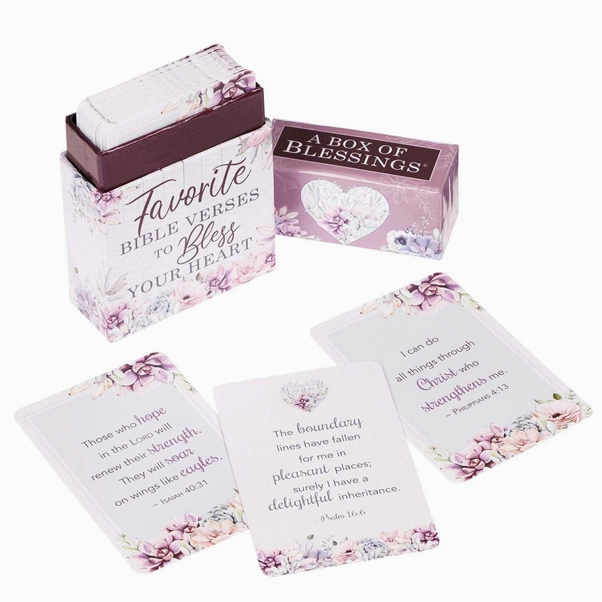 Box of Blessings Favorite Bible Verses To Bless the Heart