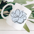 Magnolia {Psalms 139:14} Coffee Mug