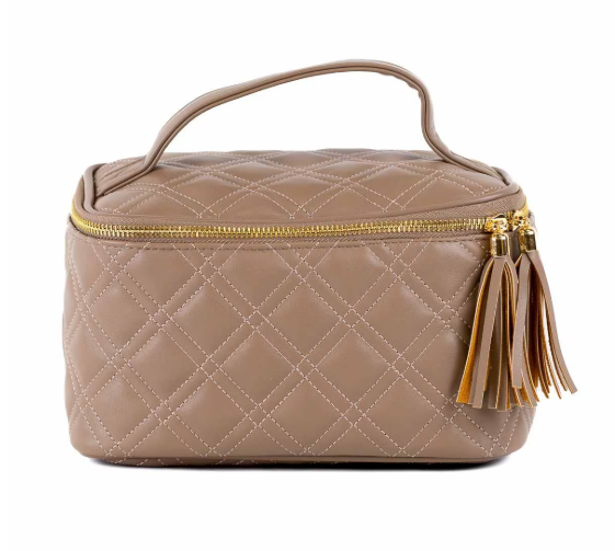 Brighton Quilted Train Case